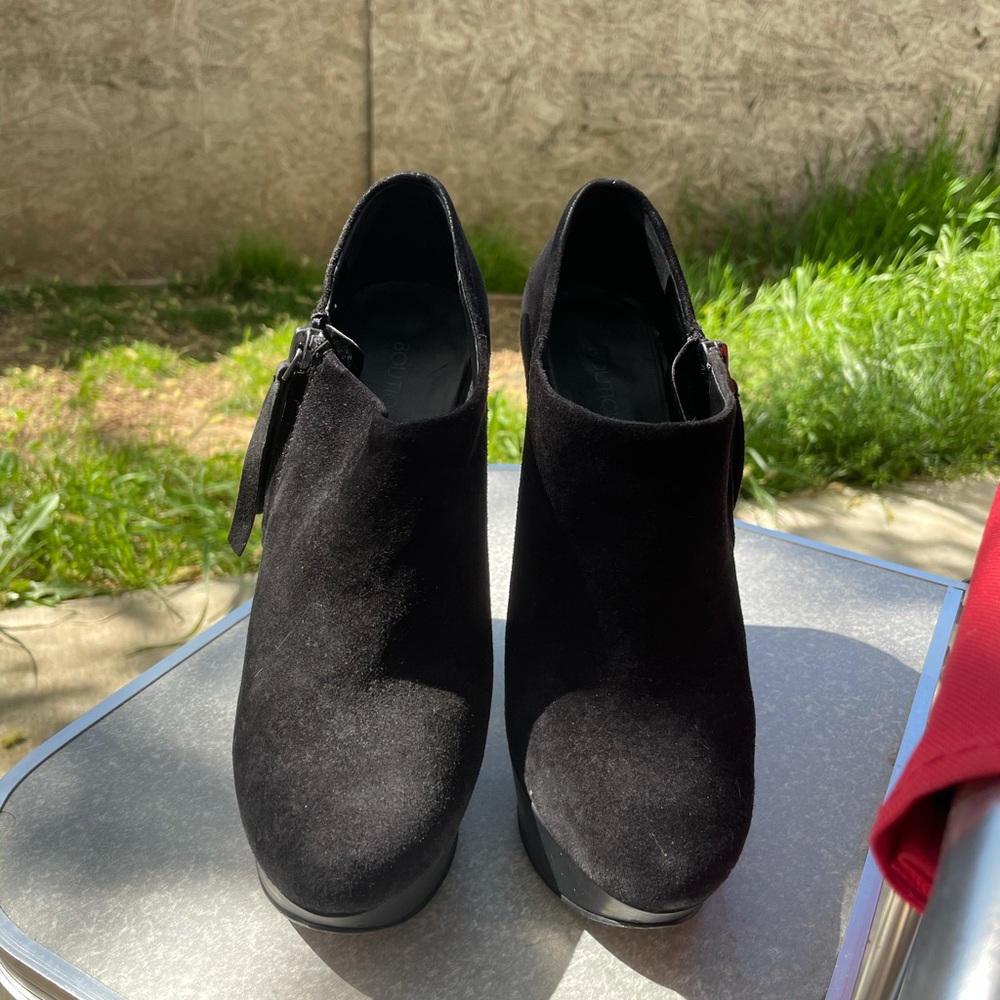 Black booties